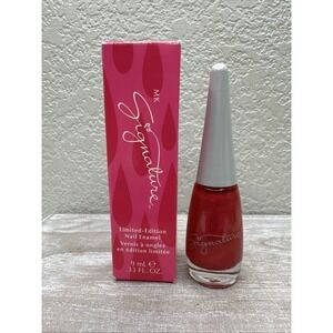 $21 🌙 Mary Kay Signature PINK PLUNGE Nail Enamel .33 fl oz NEW‎